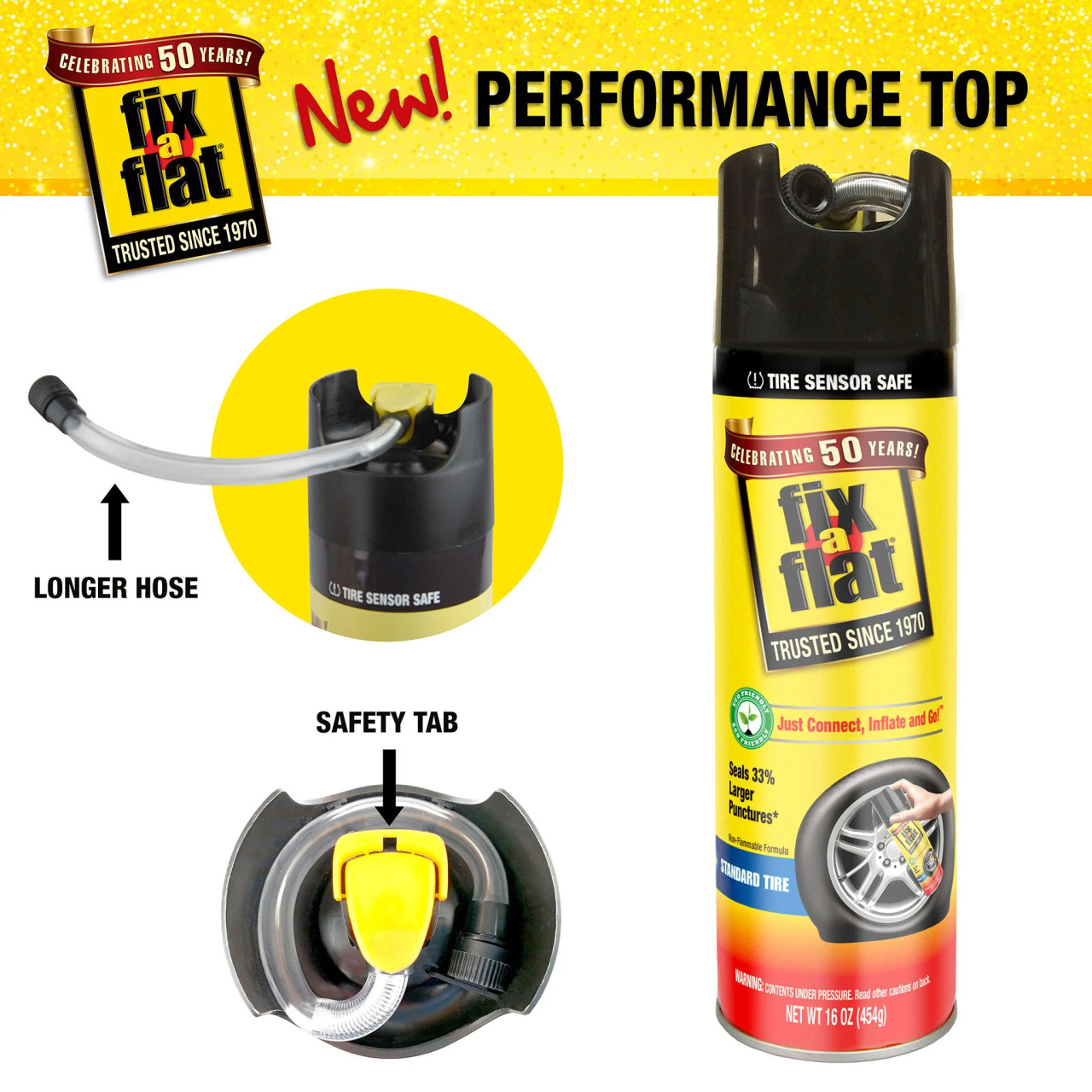 Buy Fix-A-Flat Tire Puncture Sealer and Inflator 16 Oz.