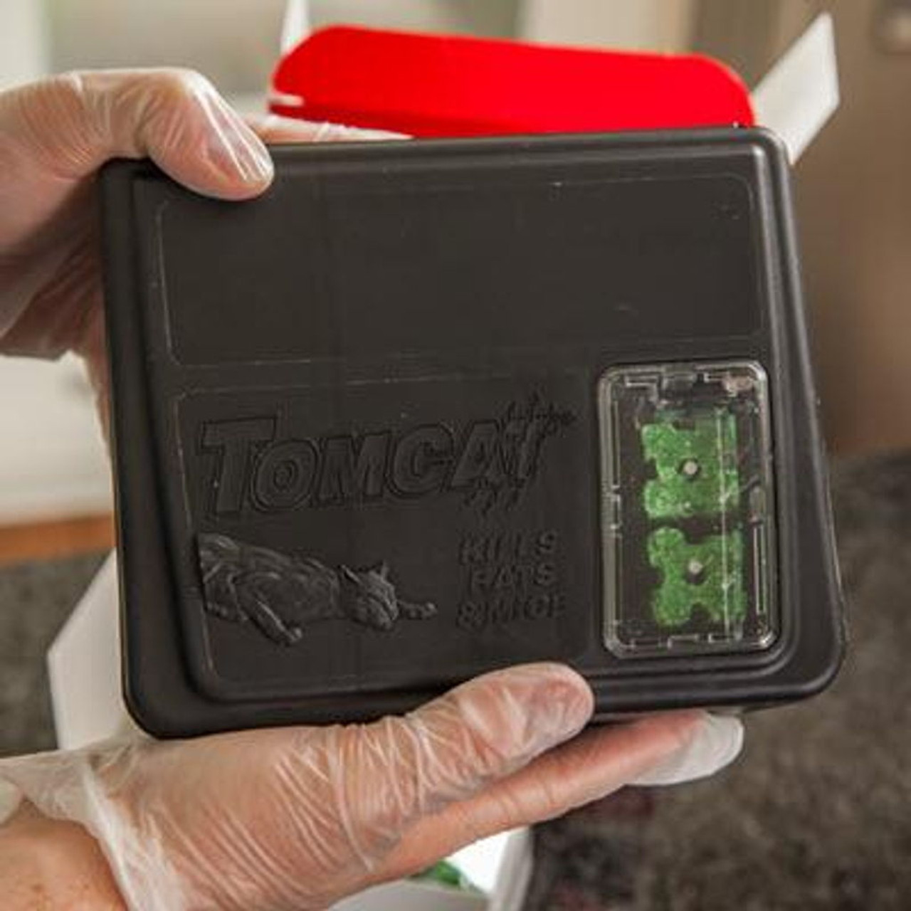 TOMCAT Refillable Bait Station Rat & Mouse Killer (15-Refill