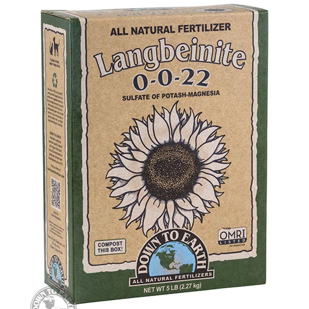 Down To Earth Langbeinite 0-0-22 Sulfate of Potash-Magnesia - Thumbnail 2