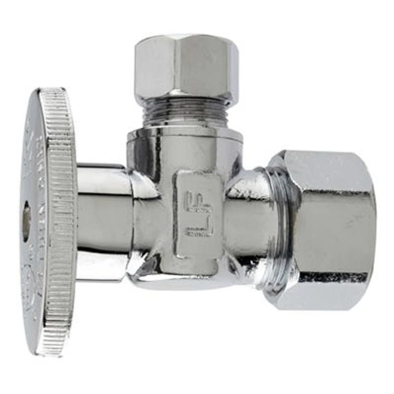 Master Plumber Chrome Angle Supply Stop Valve