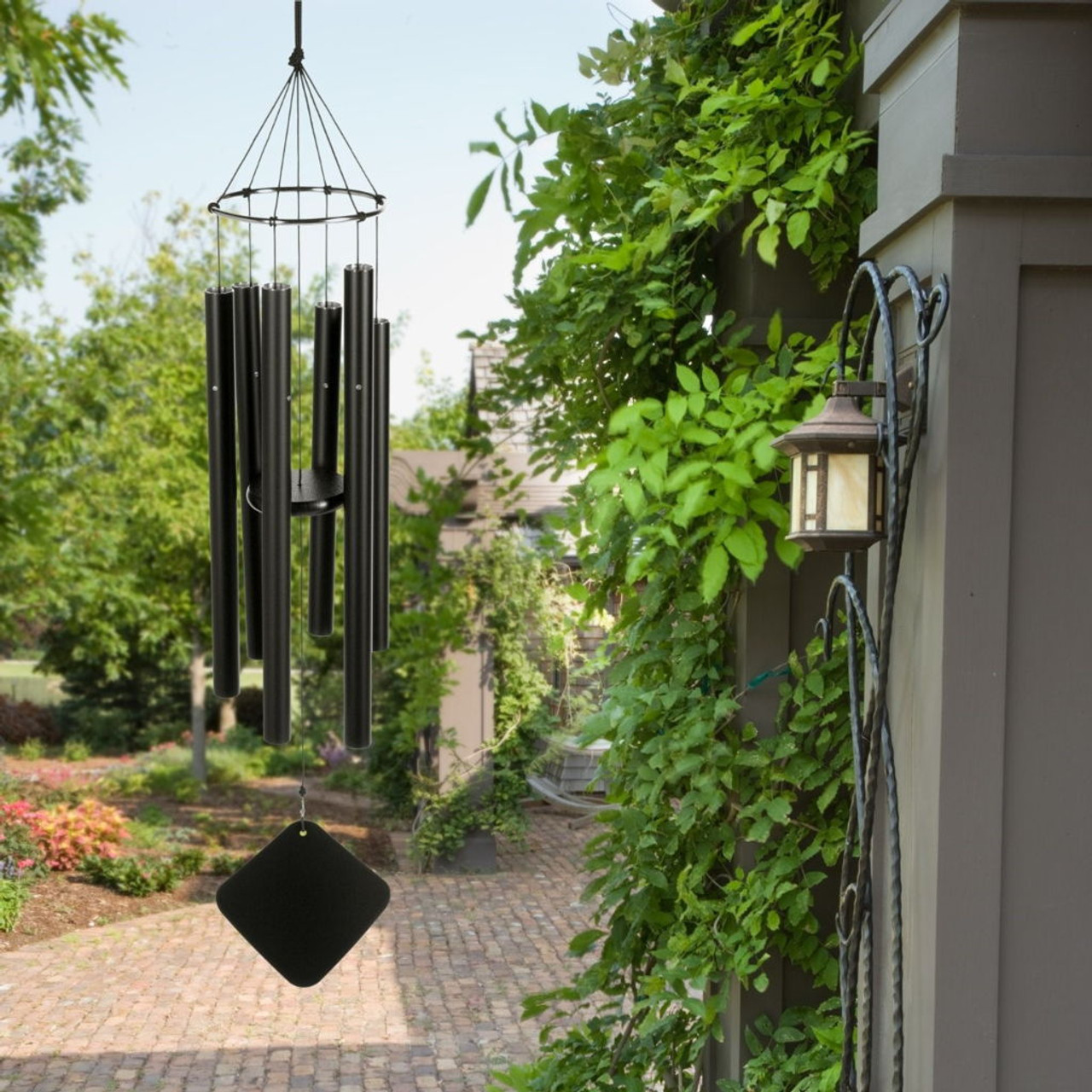 Music of the Spheres Hawaiian Windchimes - Black