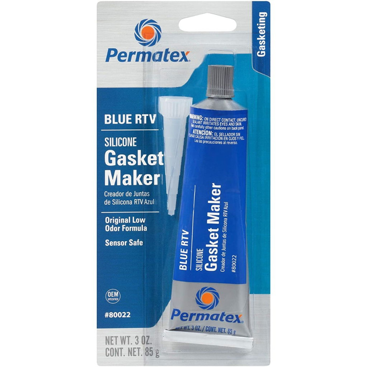 Permatex Sensor-Safe Blue RTV Silicone Gasket Maker