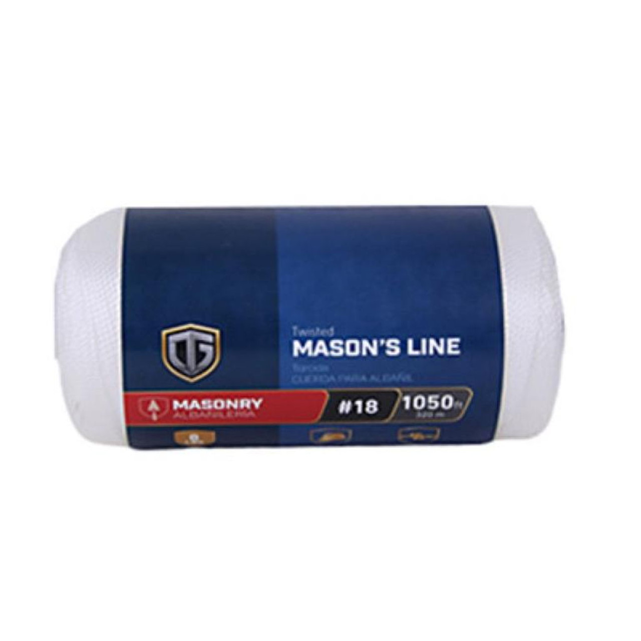 Tru-Guard White Nylon Mason Line Twine - #24 X 185