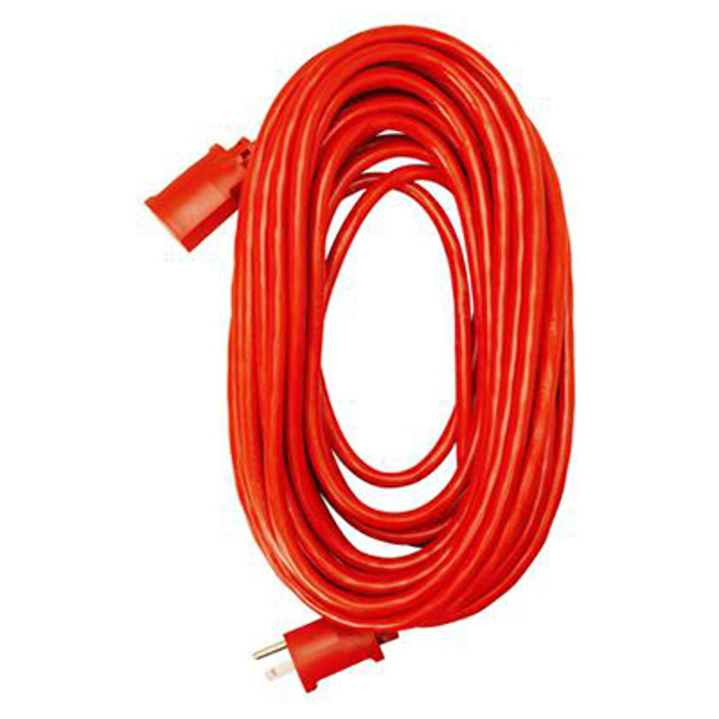 Master Electrician Red Round Vinyl Extension Cord - 50'