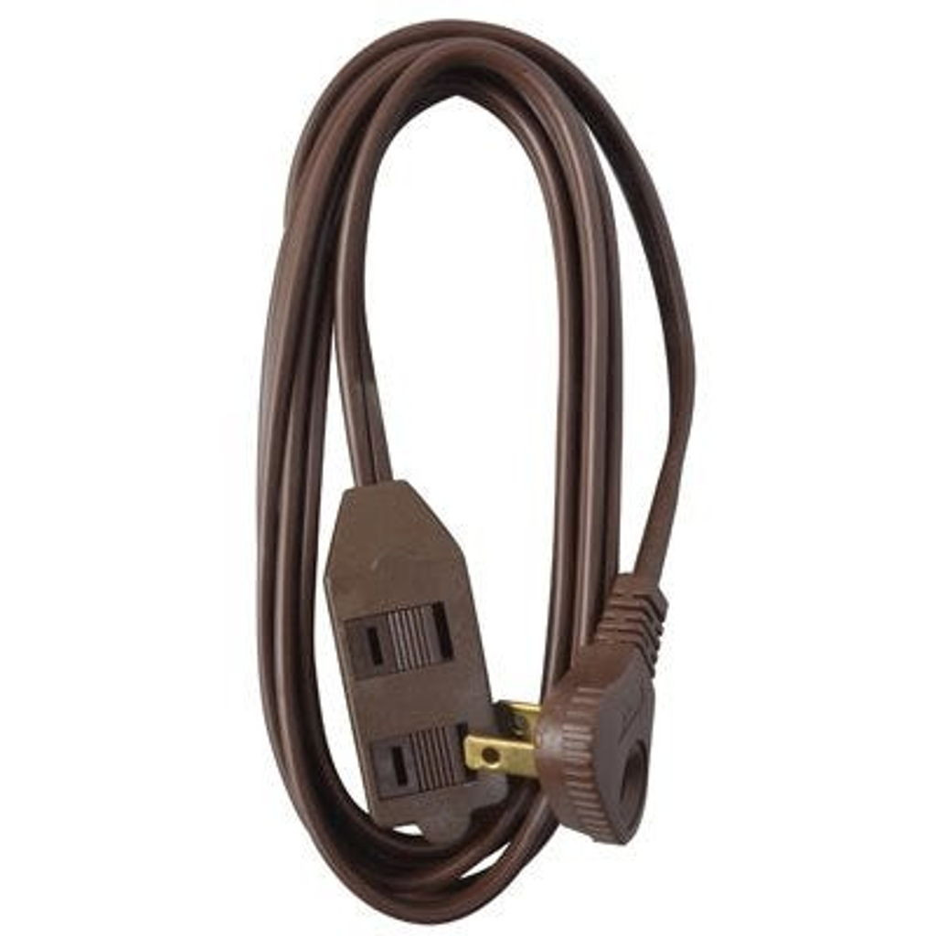 unico BROWN CORD E26/60W ２セット B&P Lamp® 8 Foot Brown Cord Set W/Rotary On-Off Switch, SPT-2 Cord
