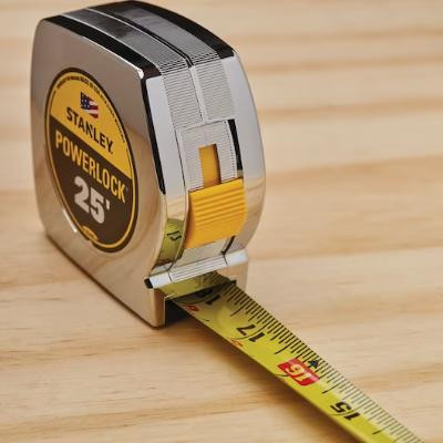 STANLEY Powerwinder Klebeband – 30 M Lang, Offene Spule, Mit Robustem Gehäuse & Gummigriff