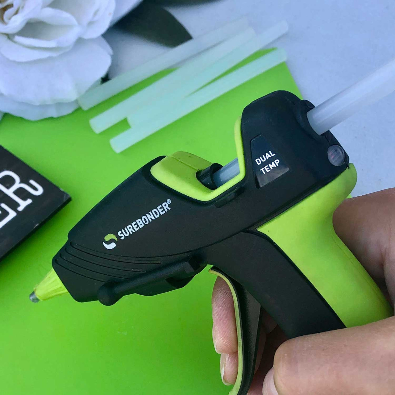 SUREBONDER Mini Hot Glue Gun With Dual Temperature & Auto Shut off 20 Watts  F for sale online