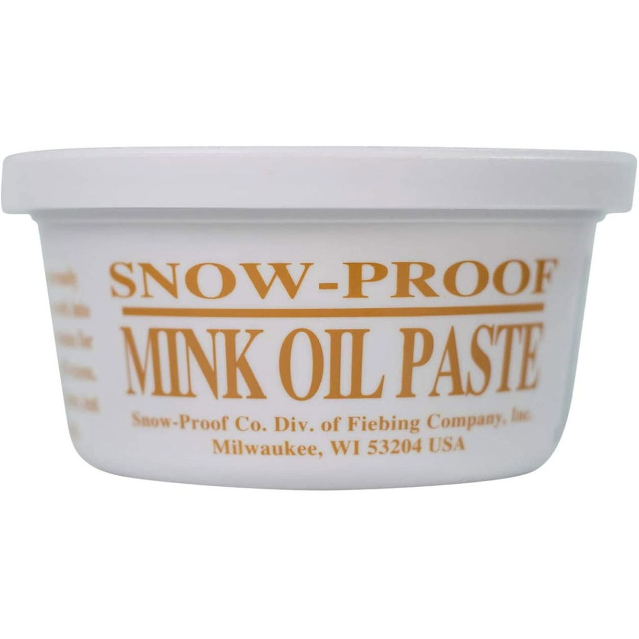 Fiebing Mink Oil Paste - 6 oz jar