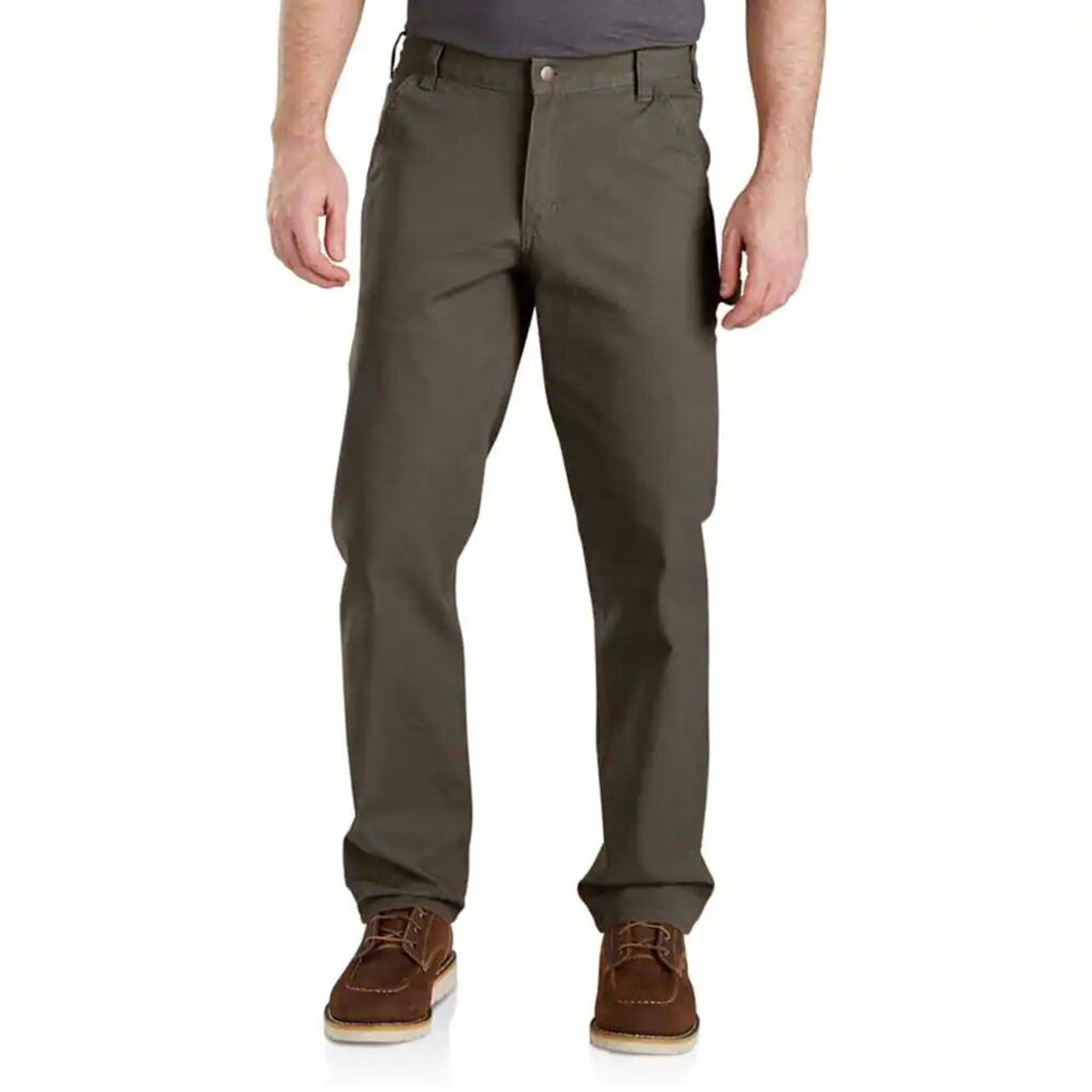 Carhartt Men's Rugged Flex Relaxed Fit Duck Utility Work Pant - Tarmac