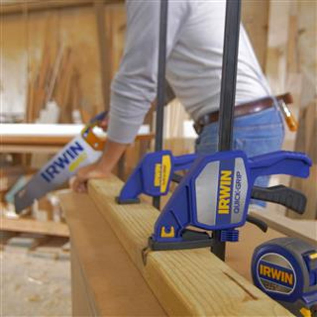 Irwin Quick Grip Medium Duty One Handed Bar Clamps/spreader - 18