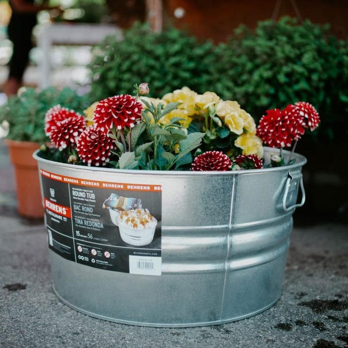 Behrens Galvanized Steel Tub - Thumbnail 2