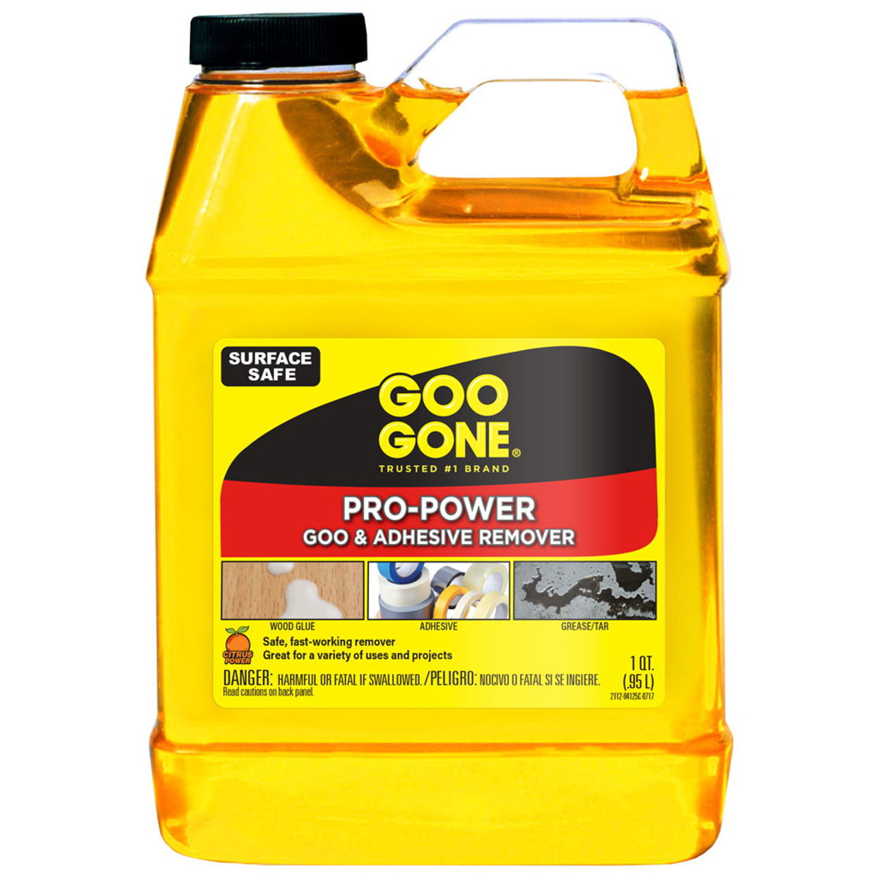 Goo Gone Pro-Power Goo & Adhesive Remover, 8 oz