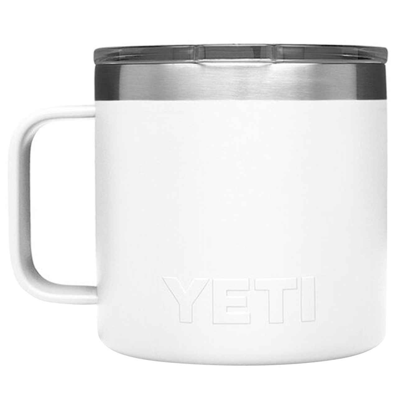 Yeti Rambler Mug with Lid - 14 oz - White