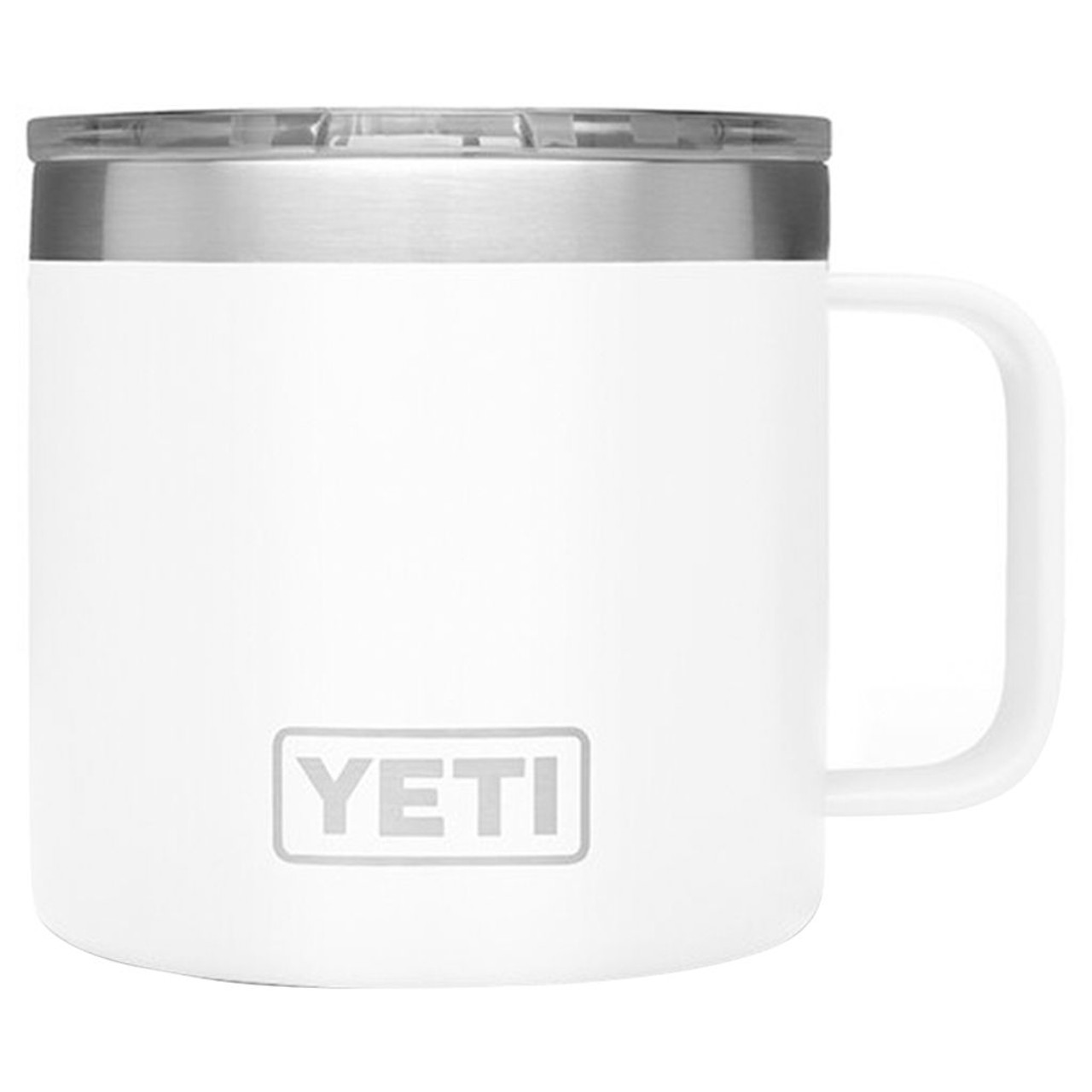 Yeti Rambler Mug with Lid - 14 oz - White