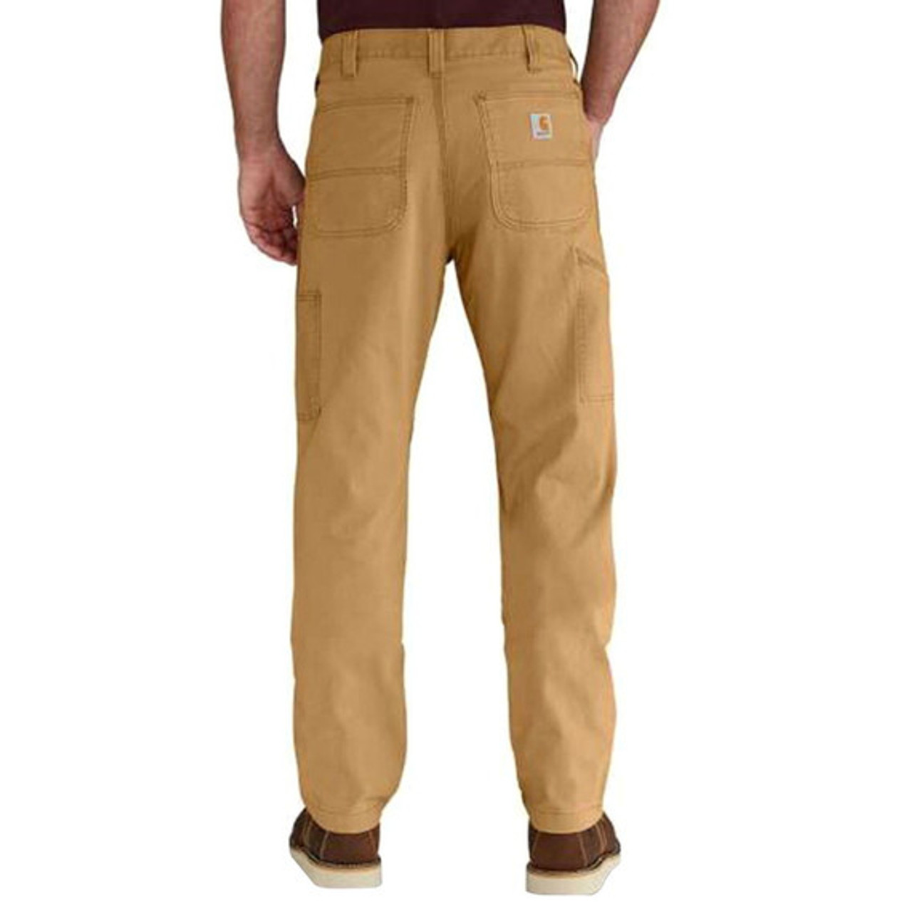Carhartt Men's Carhartt Brown Duck Work Pants (36 x 34) in the Pants  department at