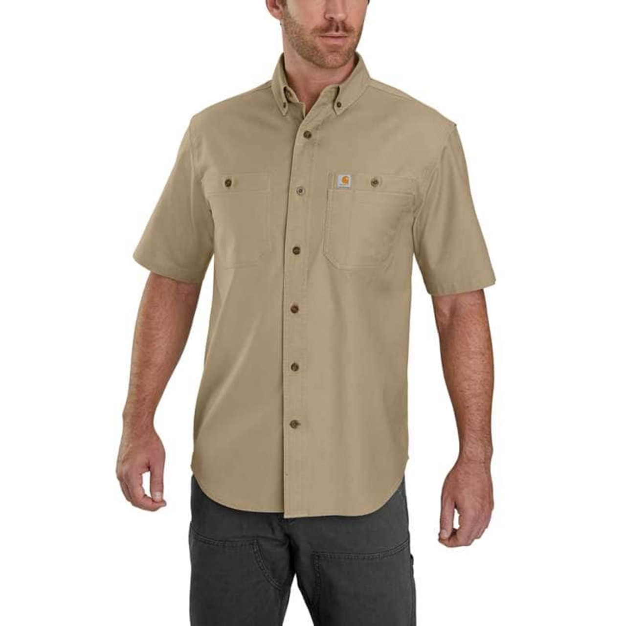 Carhartt Men's Rugged Flex Short-sleeve Work Shirt