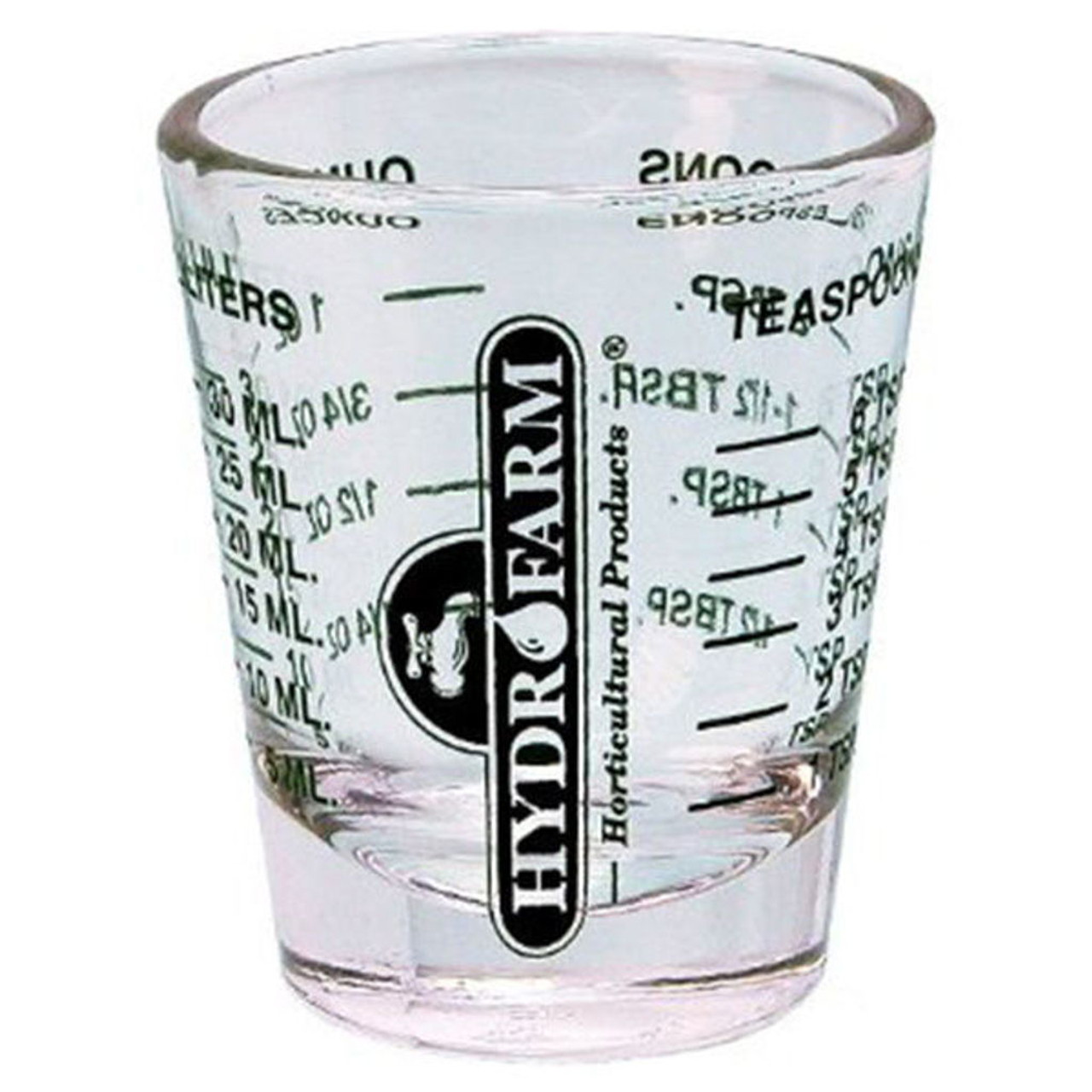 Mini Measure - small measuring glass/shot glass-  Tbls,Tspn,ounces,Milliliters