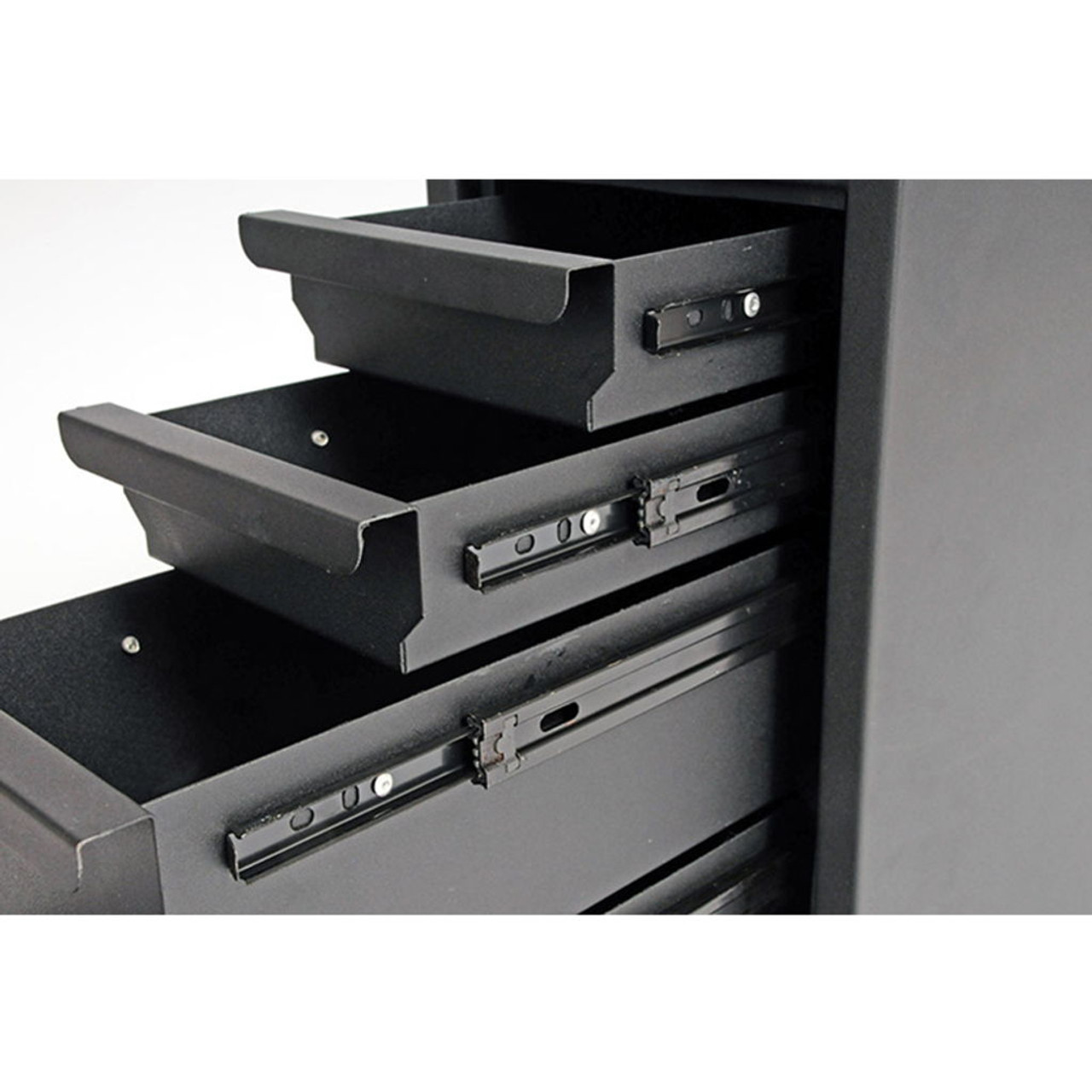 Dee Zee Steel Wheel Well Tool Box with Drawers - 1.9 cu. ft.