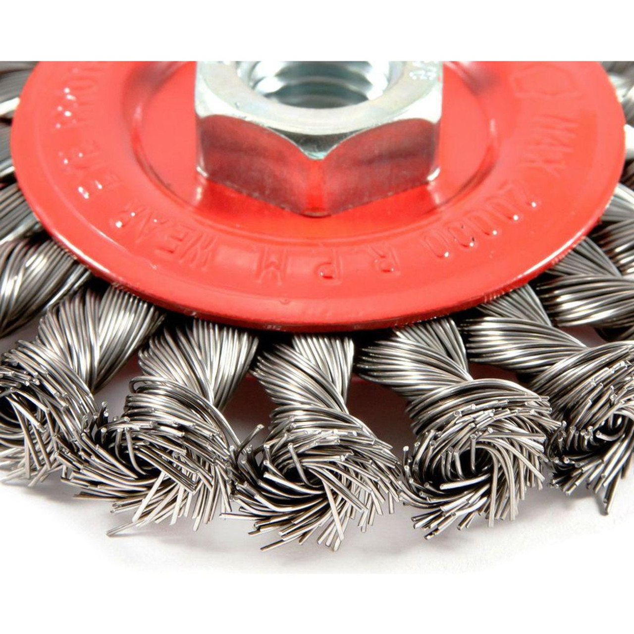 ●tow tow archive● Timeless Twist Whistle Organic Rhythm CI Forney Twist Knotted Wire Wheel - 4
