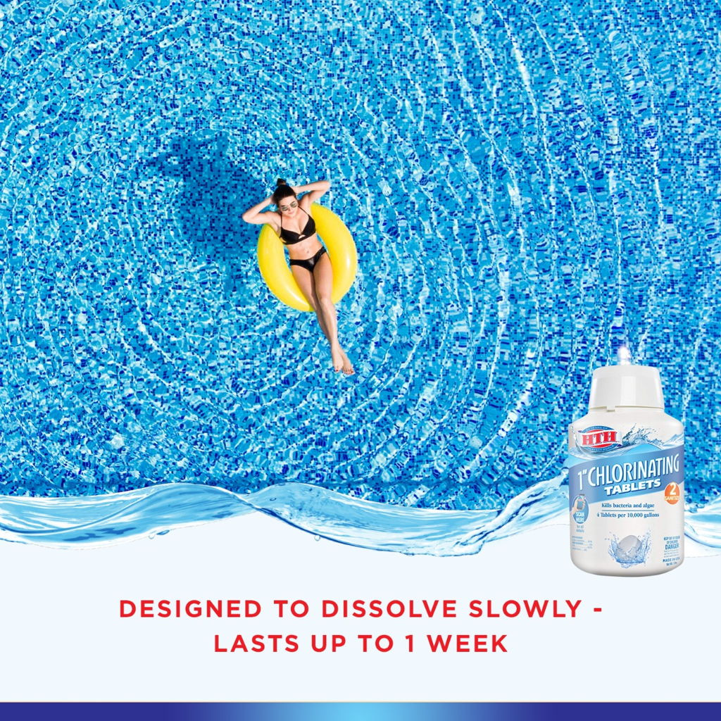 HTH Pool Care 1" Chlorine Tabs - Thumbnail 2