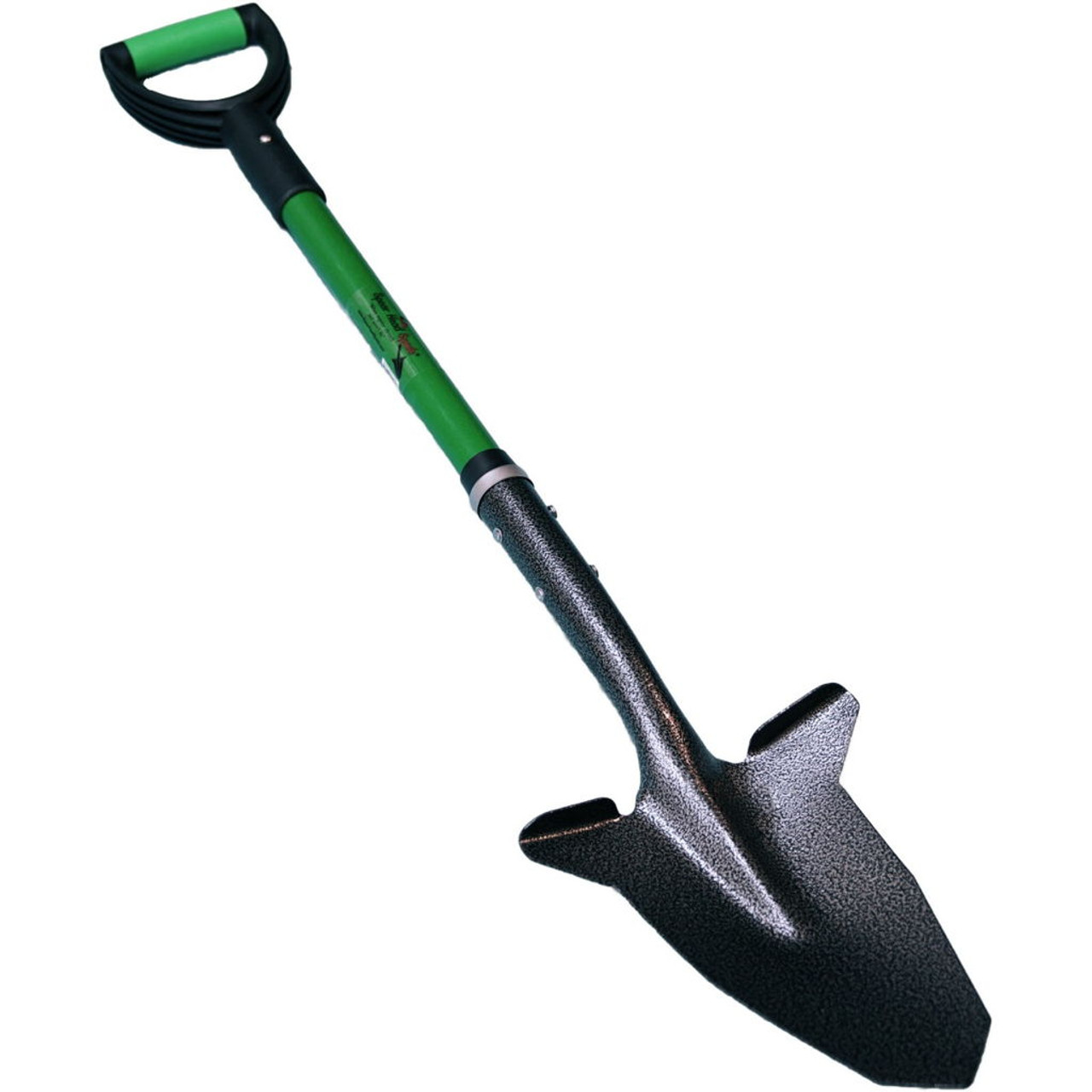 Spear Head Spade Steel Reinforced Fiberglass Handle Gardening Shovel - Lime