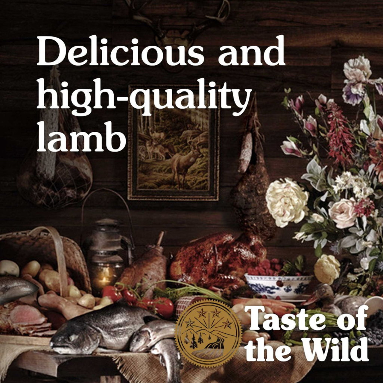 Taste of the clearance wild lamb dog food