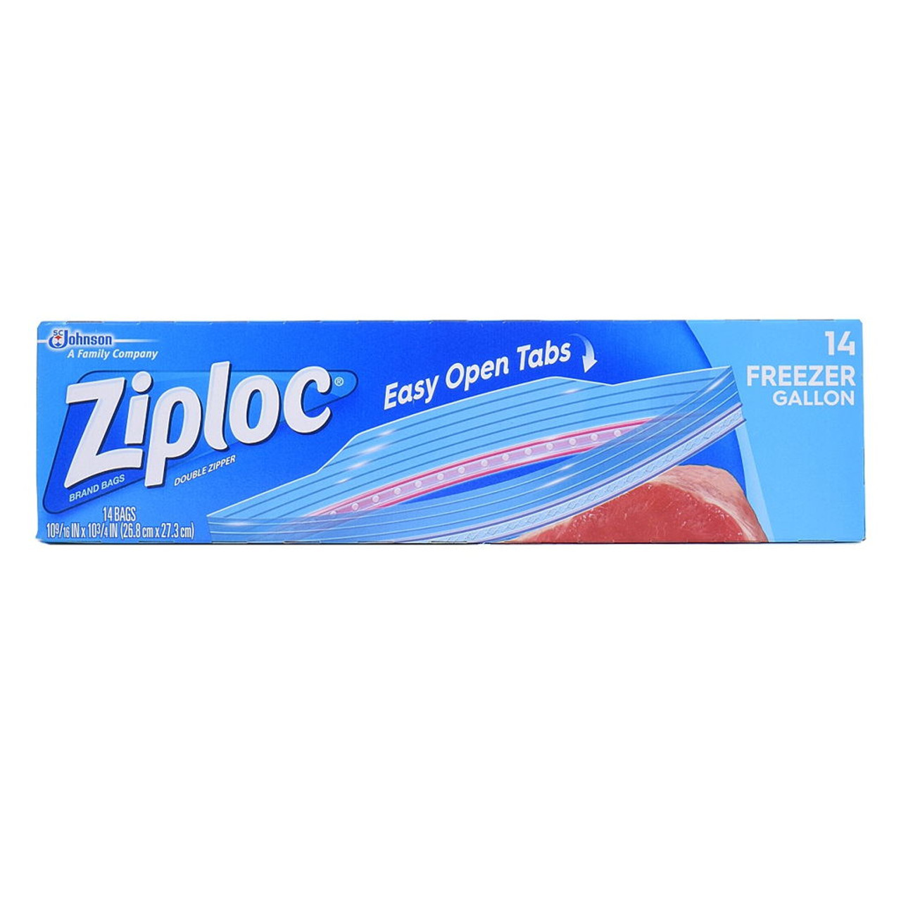 Glad Zipper Gallon Size Freezer Bags (15 ct)