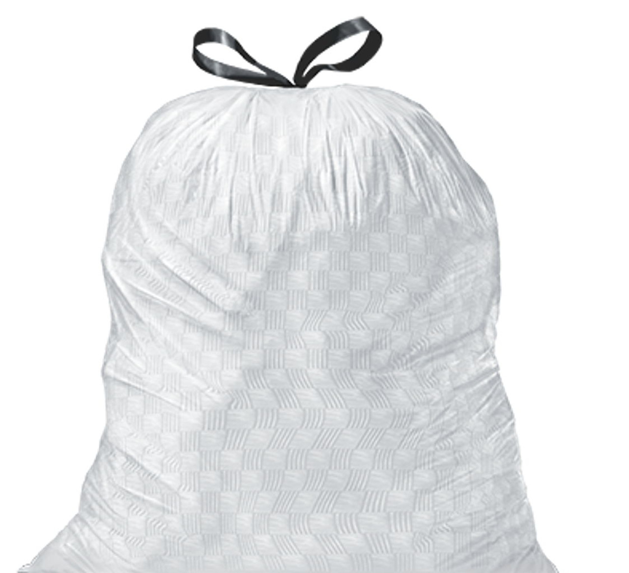 True Value Kitchen Trash Bags, Drawstring, 13 Gallons, 45-Ct