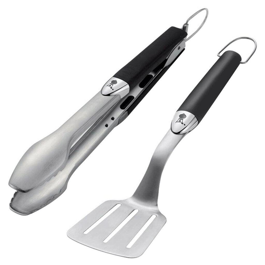 Weber Portable Stainless Steel BBQ Tool Set