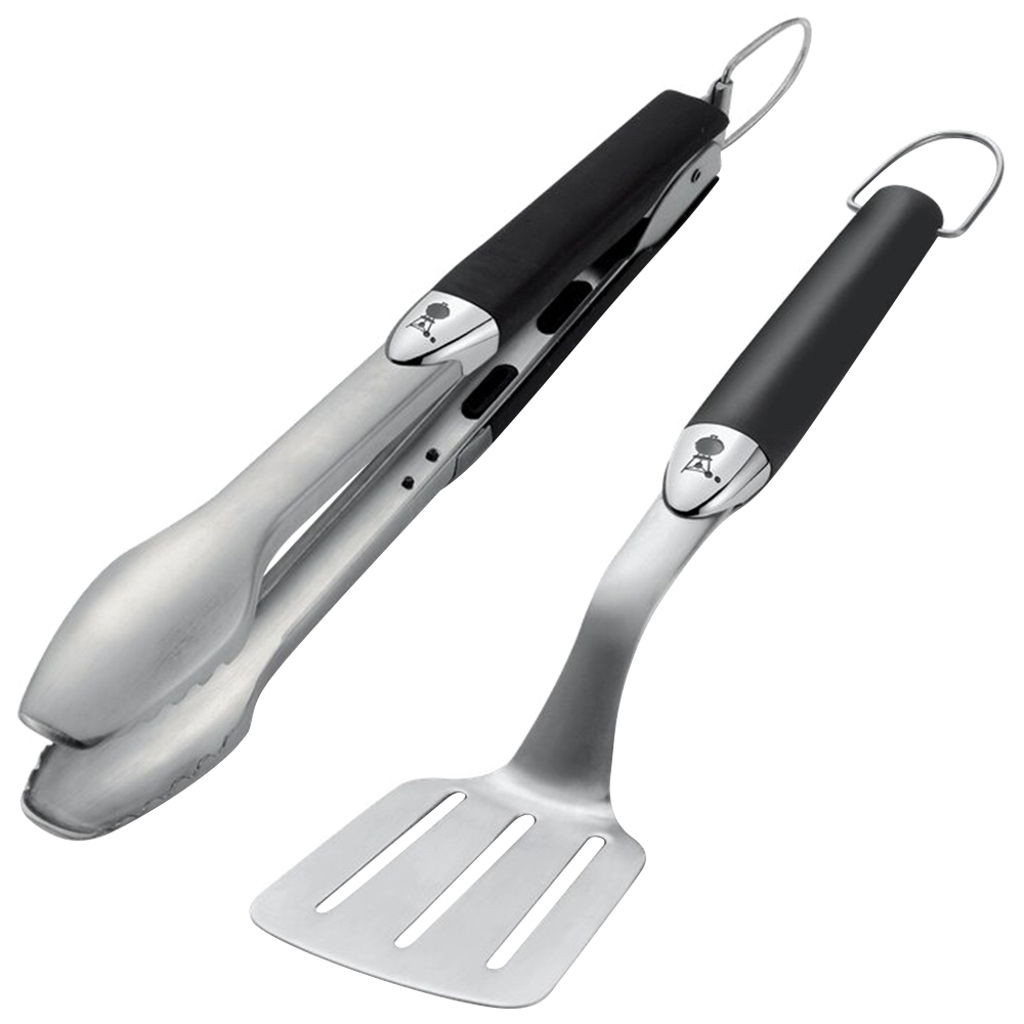 Weber Portable Stainless Steel BBQ Tool Set