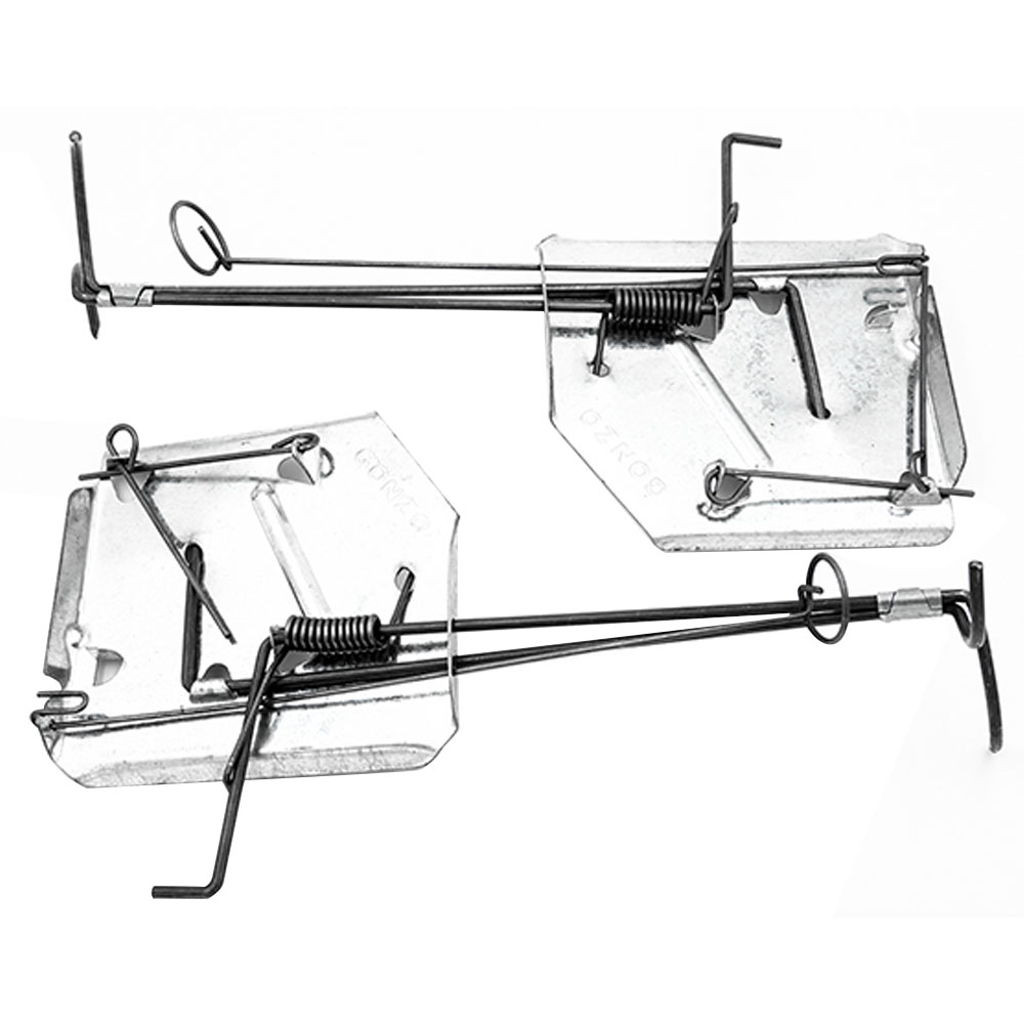 Gonzo 5005 Surefire Mole & Gopher Traps - Twin Pack