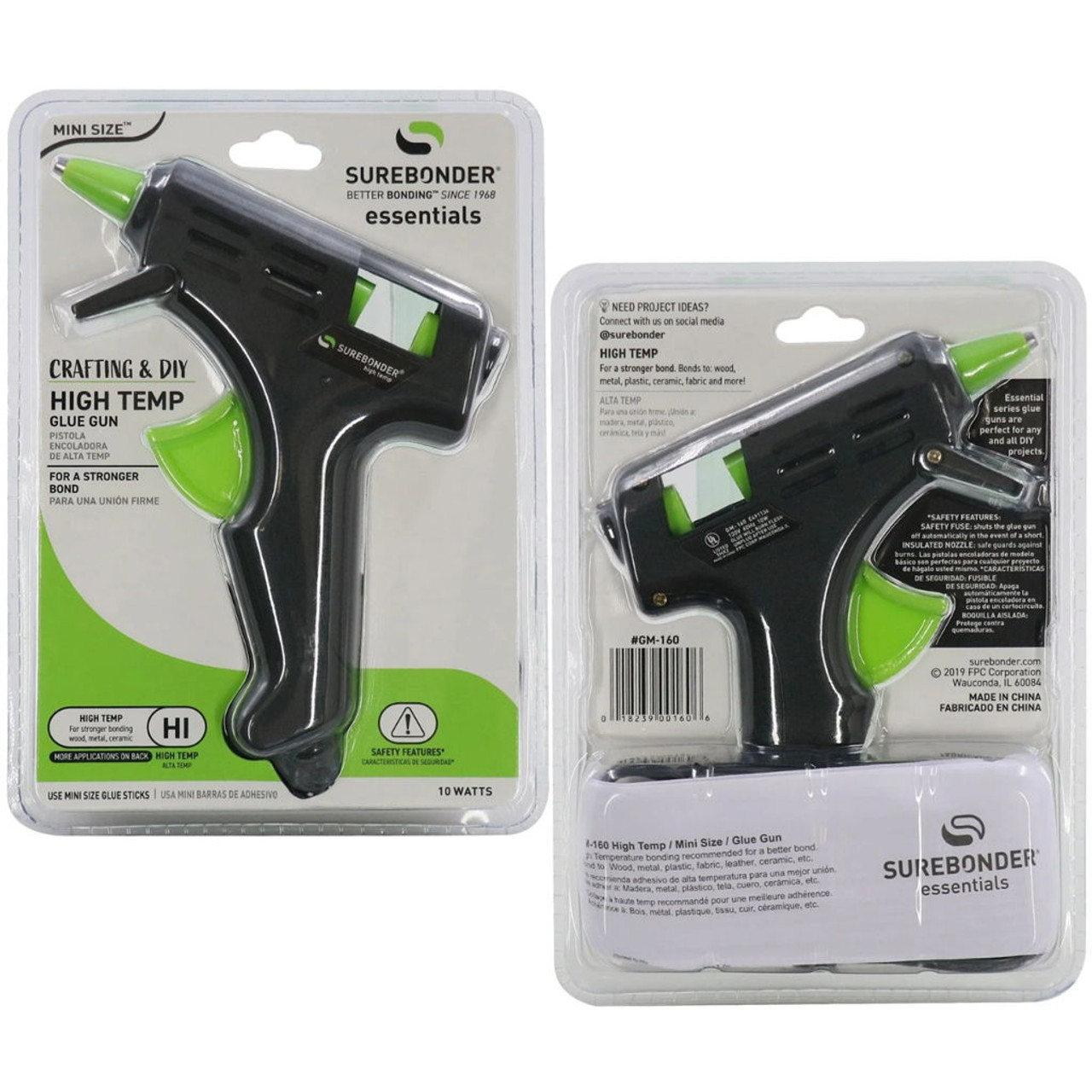 Surebonder Mini High Temp Glue Gun - Glue Gun - Adhesives - Notions