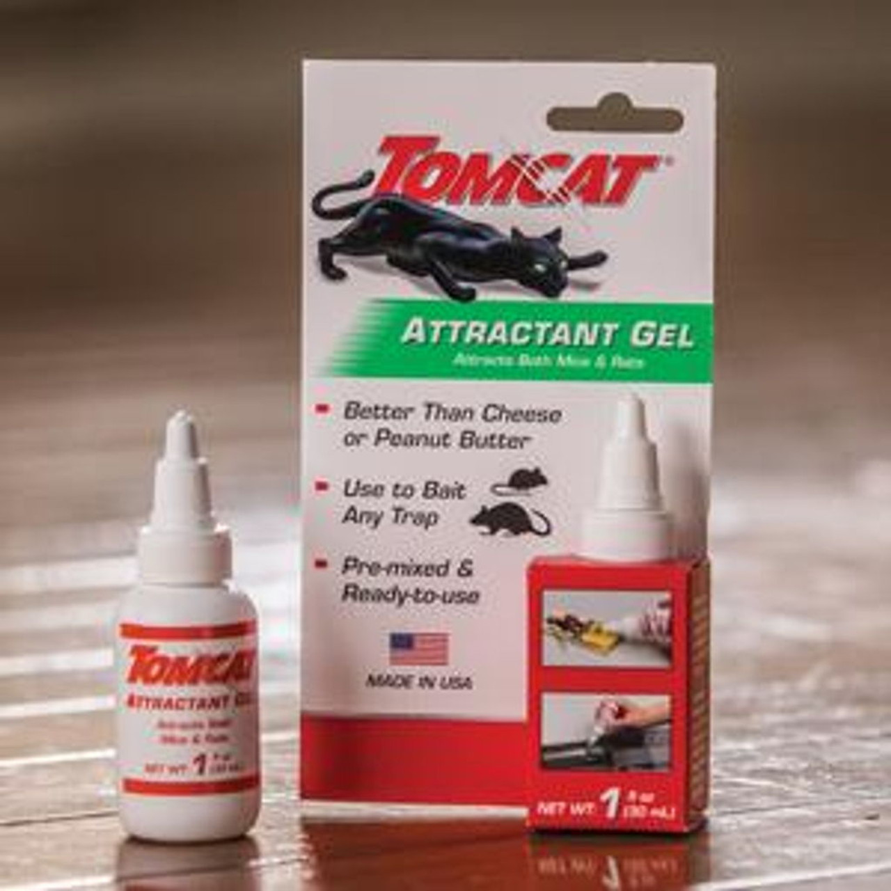 Tomcat 0362210 Gel Attractant Mouse Bait 1 Ounce: Mouse & Rat Traps  Assorted (888603036226-1)