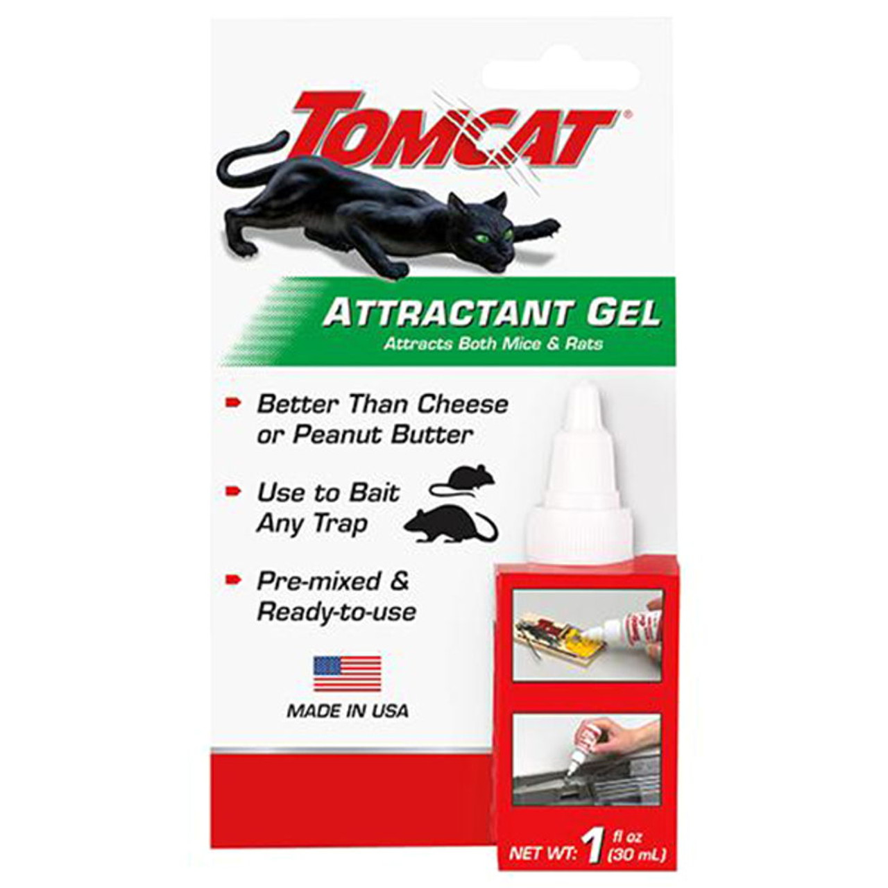 Tomcat Rat & Mouse Killer, Child & Dog Resistant, Refillable Station - 15.87 oz