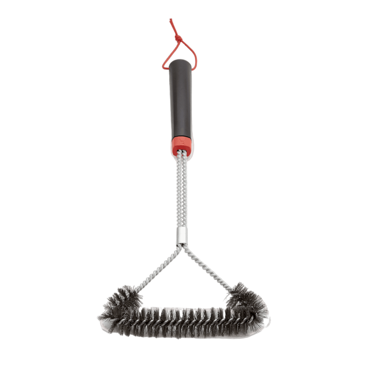 Bbq Grill Brush 12-inch Y-shaped Wire Bristles Cleaning Brush For