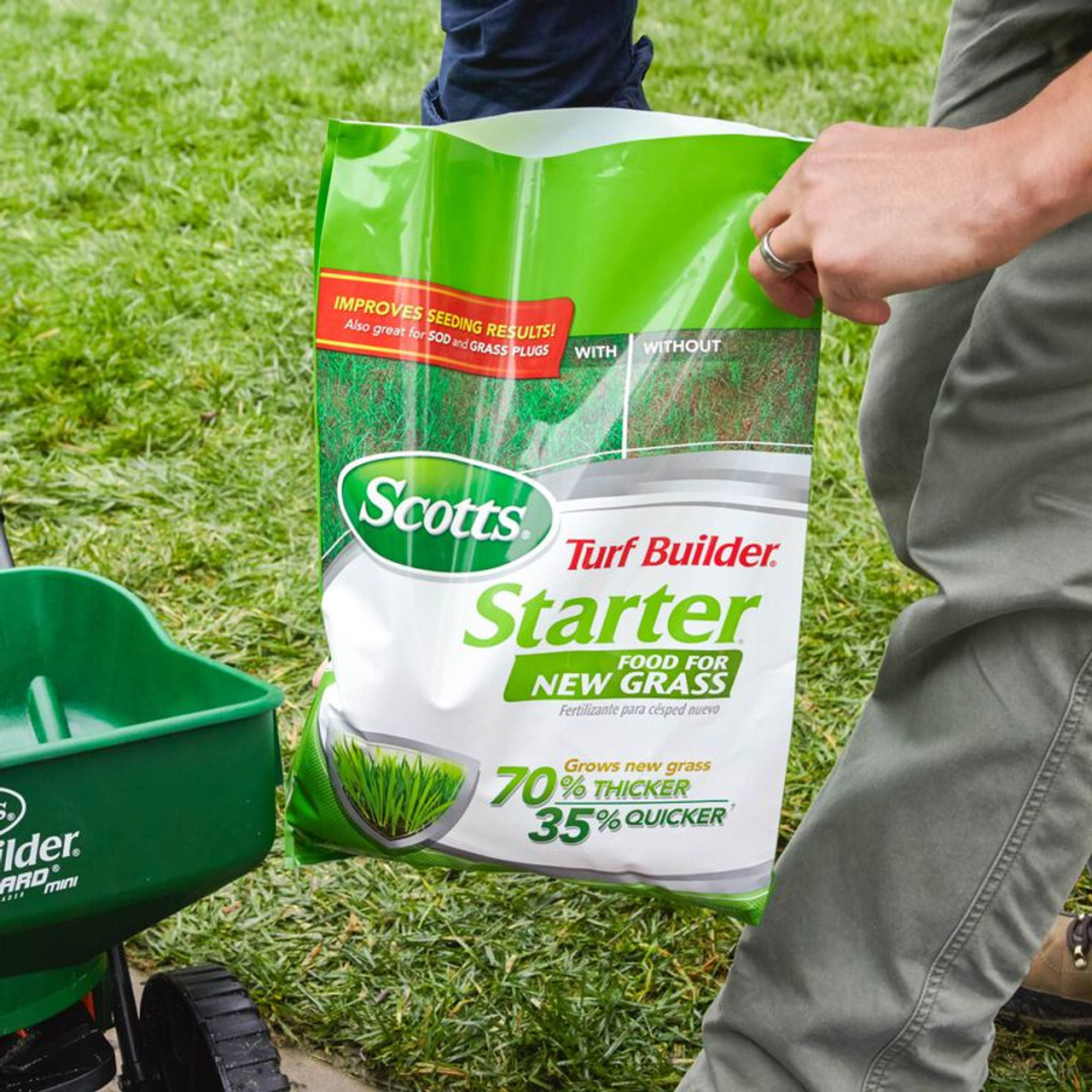 Scotts shop starter fertilizer