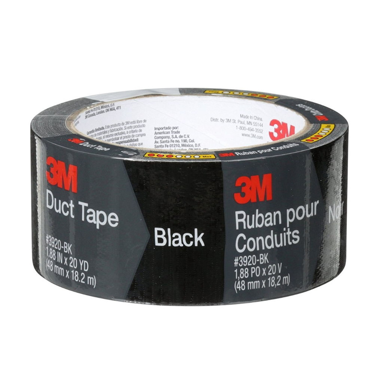 3M Scotch White Duct Tape, 1.88 x 20 yds