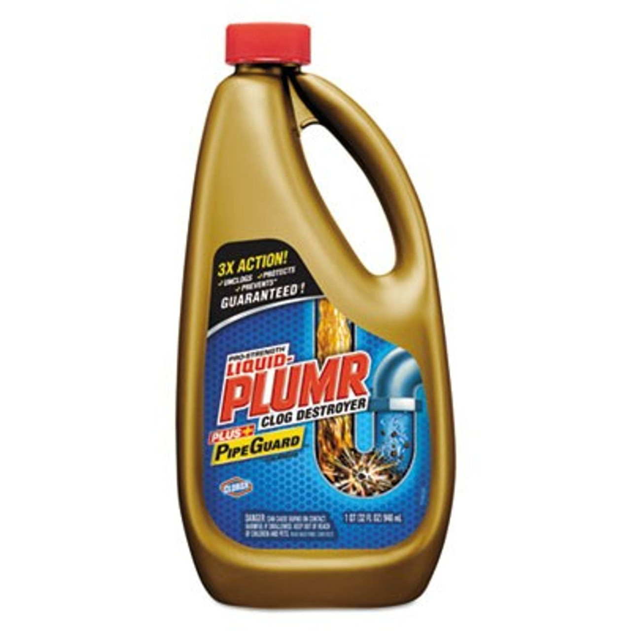 Liquid-Plumr 128 Oz. Pro-Strength Clog Destroyer Drain Cleaner