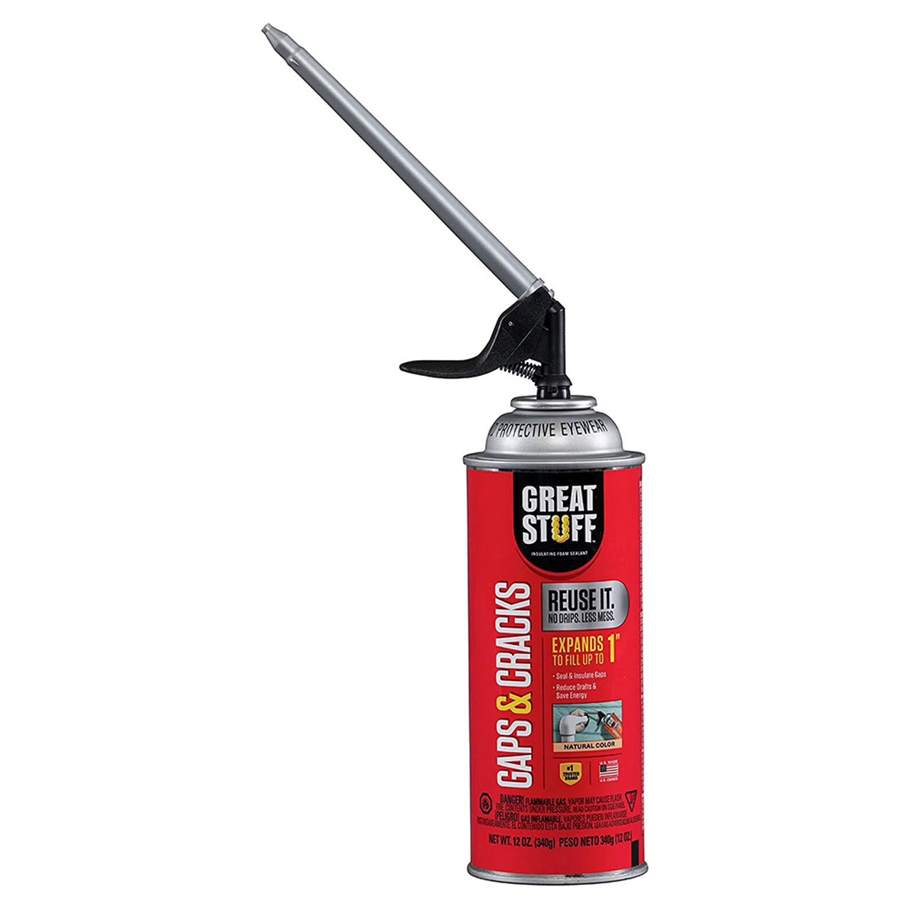 GREAT STUFF, Straw Grade, Cream, Insulating Spray Foam Sealant