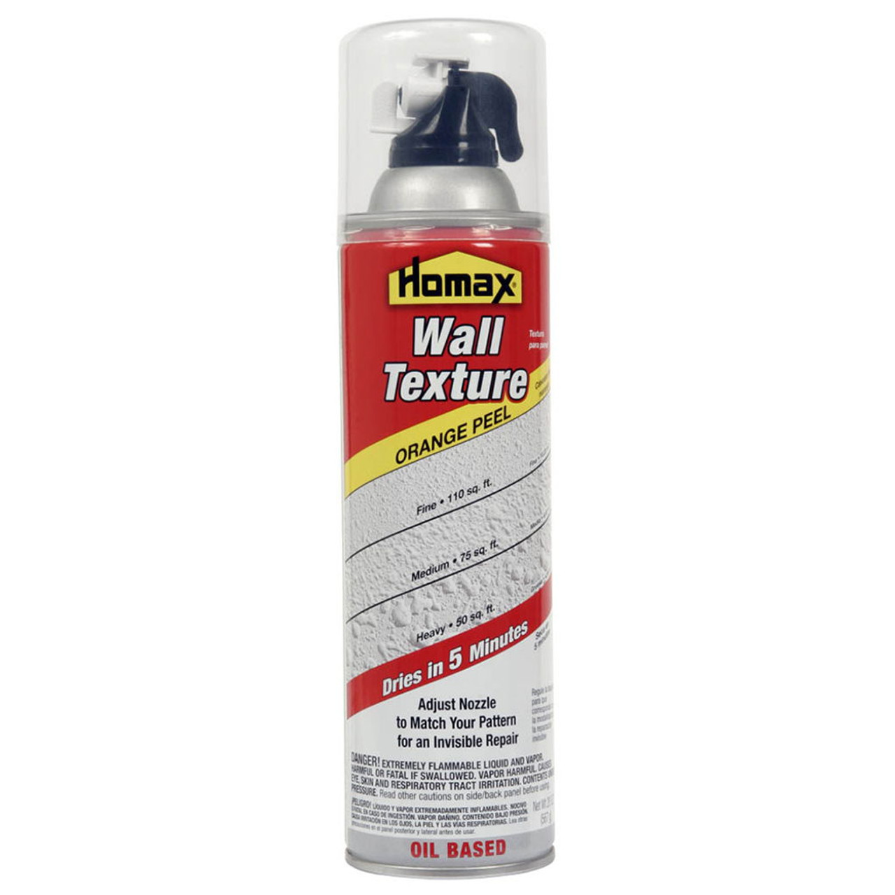 Homax Orange Peel Oil Based Drywall Spray Texture - 20 oz aerosol can