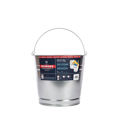 Behrens Galvanized Steel Utility Pail - Thumbnail 2