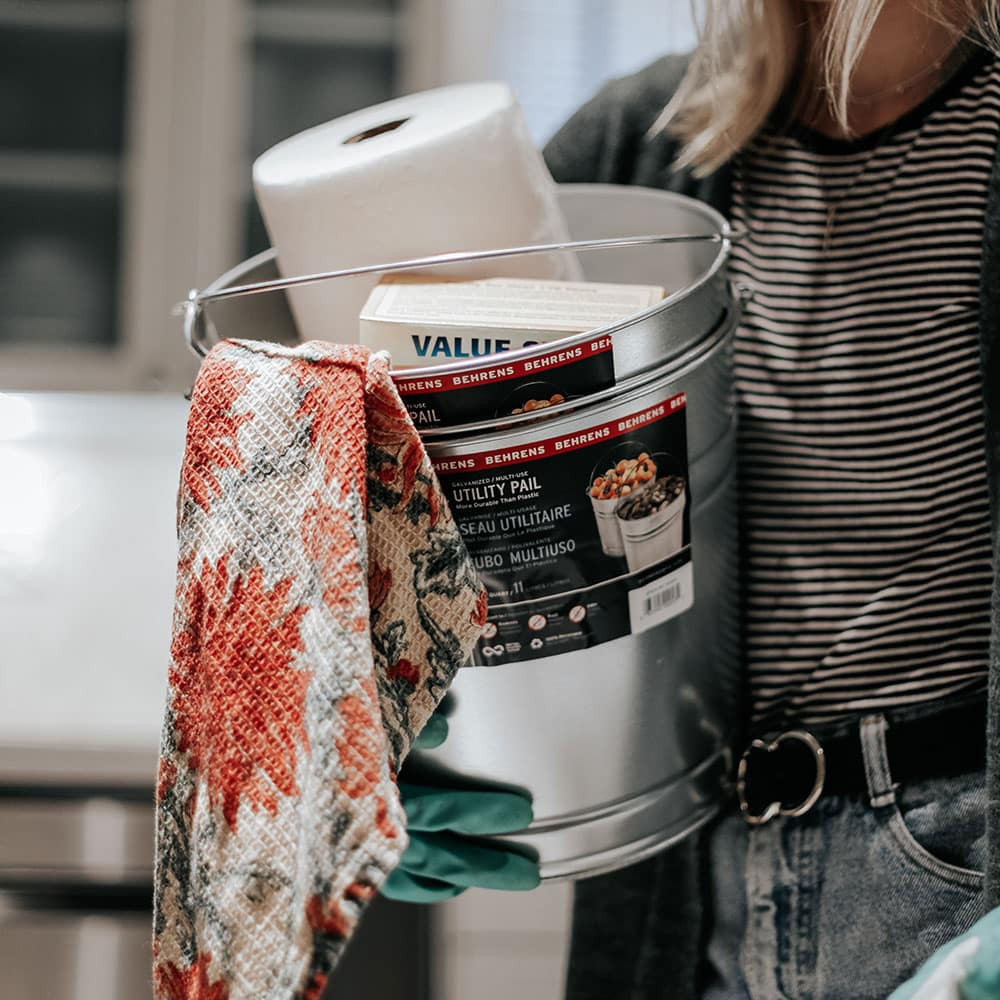 Behrens Galvanized Steel Utility Pail - Thumbnail 4