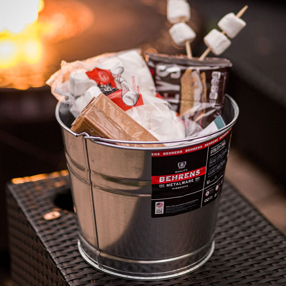 Behrens Galvanized Steel Utility Pail - Thumbnail 3