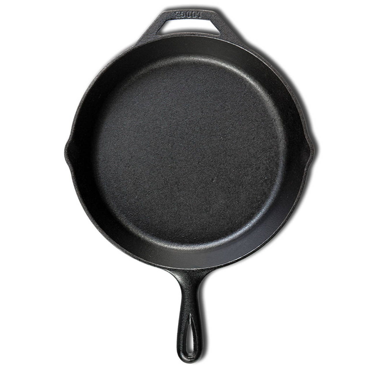 Lodge Logic Black Seasoned Cast Iron Skillet - 12 1/2L x 8 1/2W x 1 3/4H