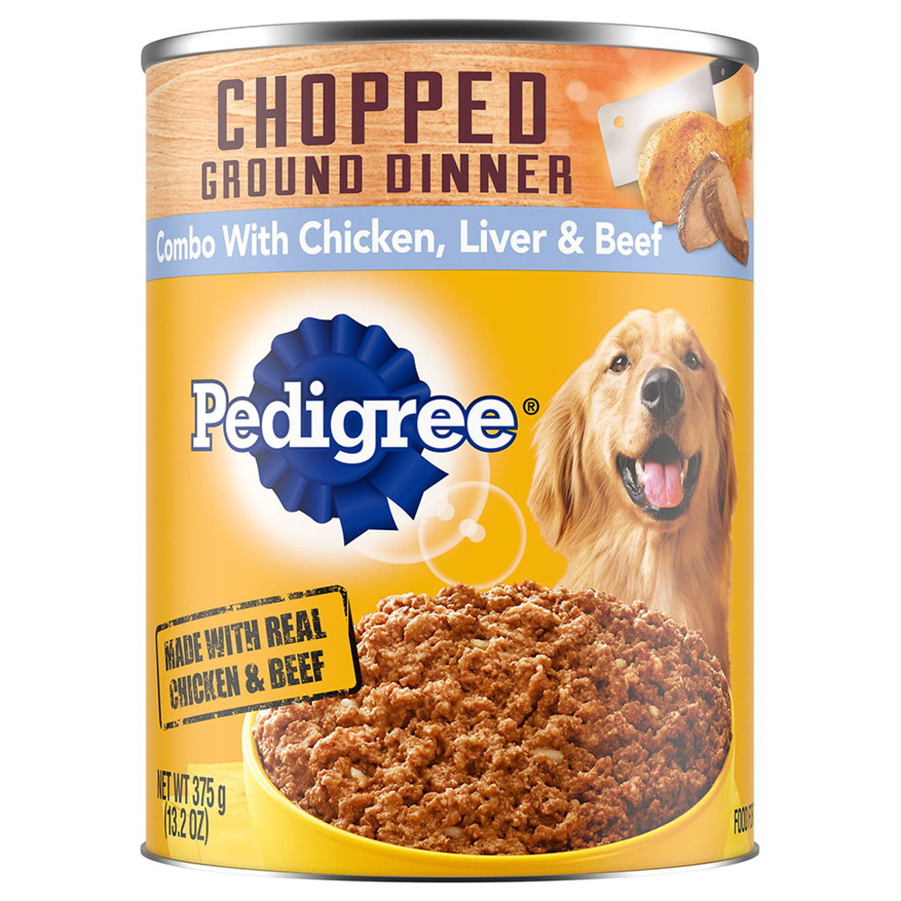 Pedigree Chopped Ground Dinner with Chicken, Liver Beef Flavor