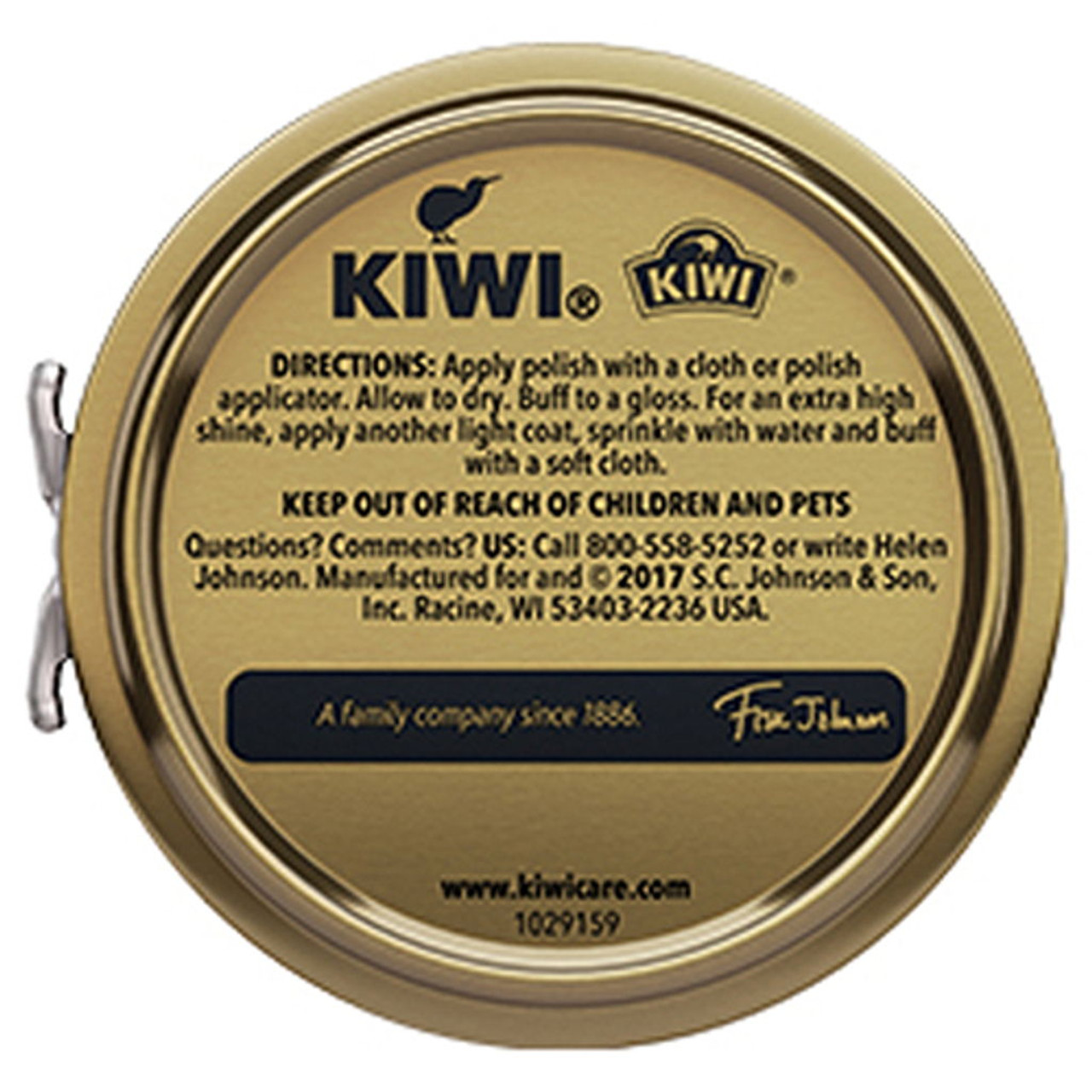 Kiwi Black Shoe Polish Paste