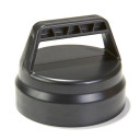 Miller Manufacturing Little Giant Replacement Black Cap with Handle for Poultry Waterer - 4"