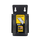 Stanley Heavy-duty Utility Blade With Dispenser - 100 Pk