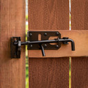 National Hardware Black Ornamental Gate Latches - 3"