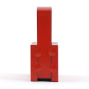 Master Magnetics Ceramic Block Handle Magnet - Red